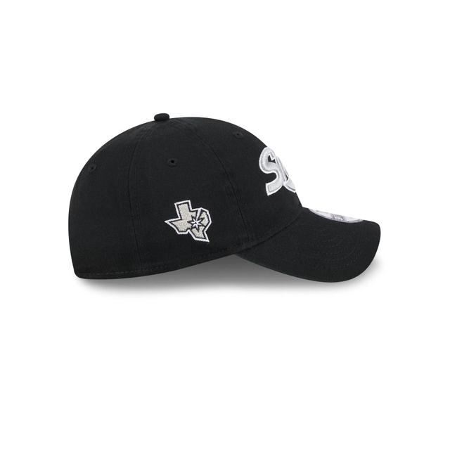 San Antonio Spurs Throwback 9TWENTY Adjustable Hat Male Product Image