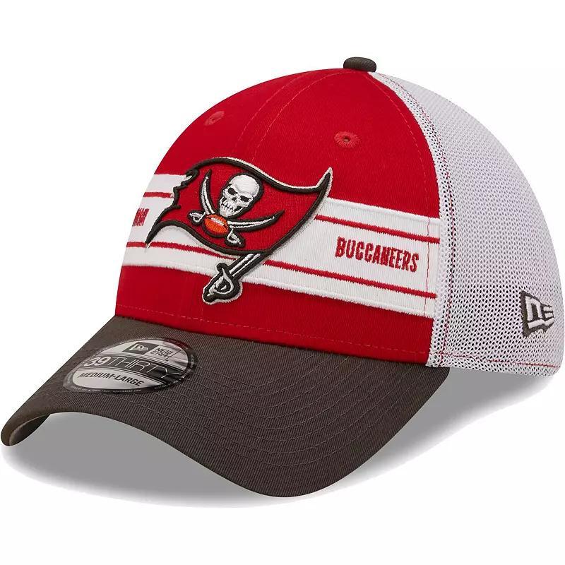 Mens New Era /Pewter Tampa Bay Buccaneers Team Banded 39THIRTY Flex Hat Product Image