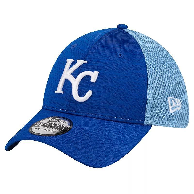 Mens New Era Royal Kansas City Royals Neo 39THIRTY Flex Hat Product Image