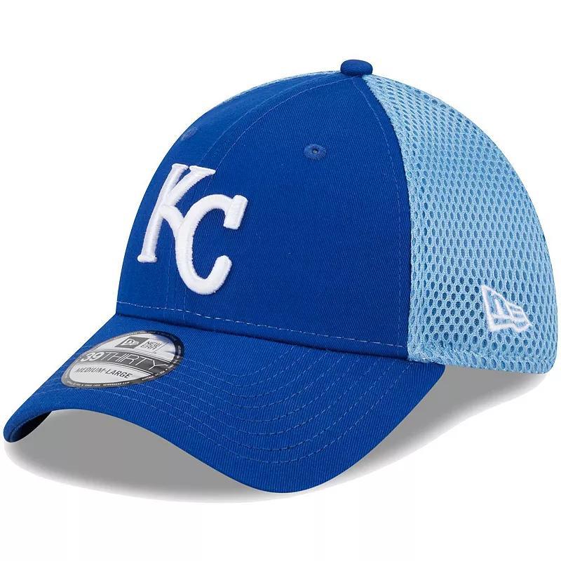 Mens New Era Royal Kansas City Royals Team Neo 39THIRTY Flex Hat Product Image