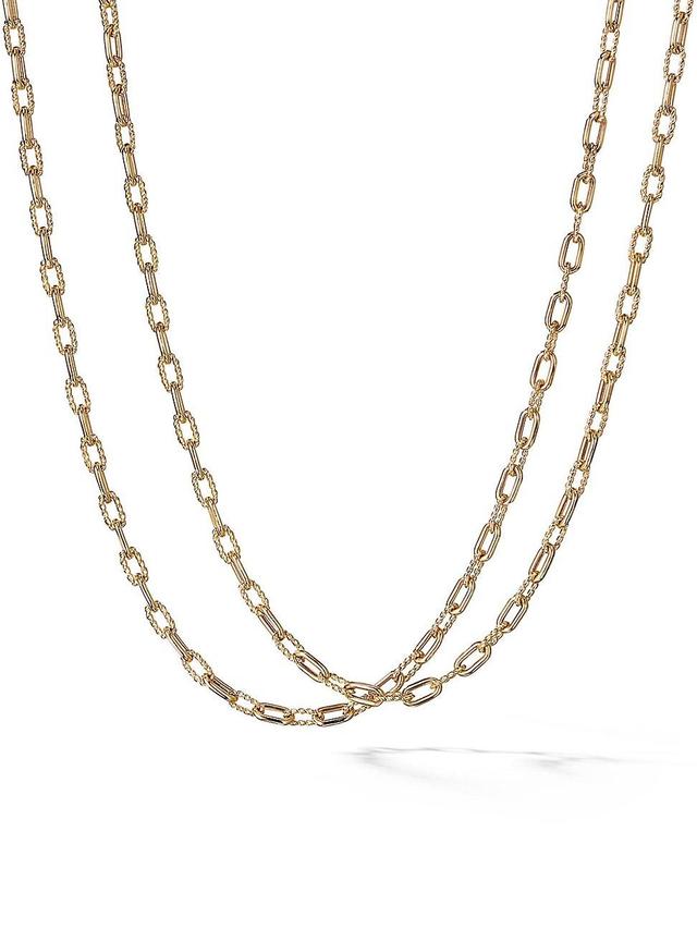 Womens DY Madison Chain Necklace in 18K Yellow Gold Product Image