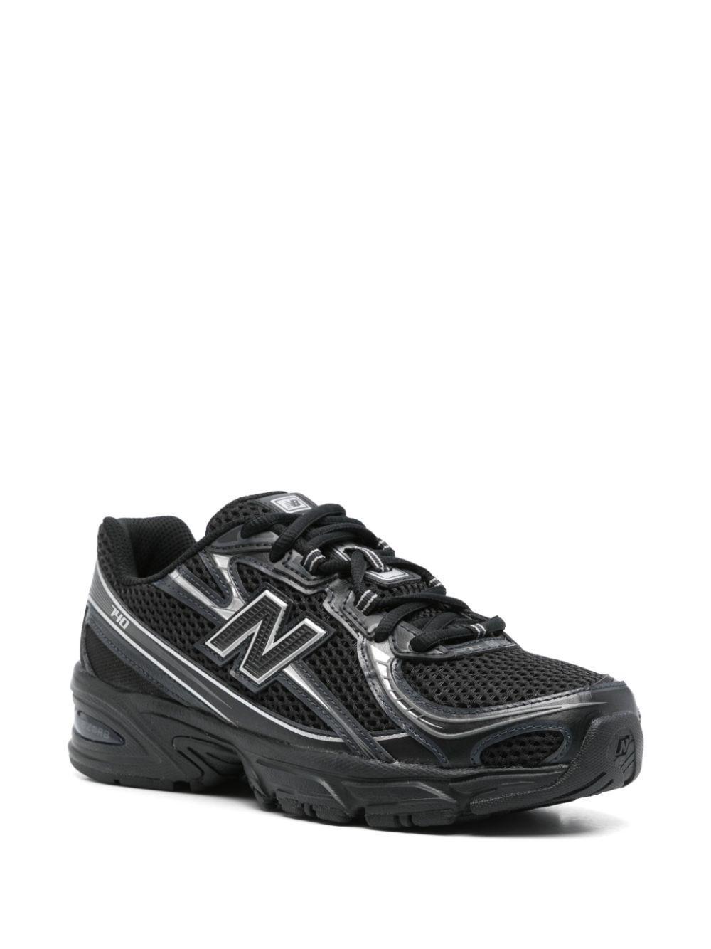 NEW BALANCE 740 Sneakers In Black Silver Product Image