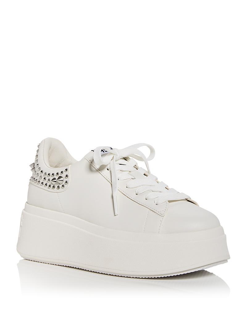 Ash Womens Moby Studded Platform Low Top Sneakers Product Image