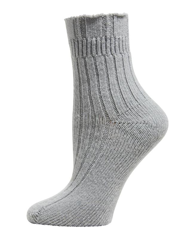 Womens Bedsock Rib Knit Socks Product Image