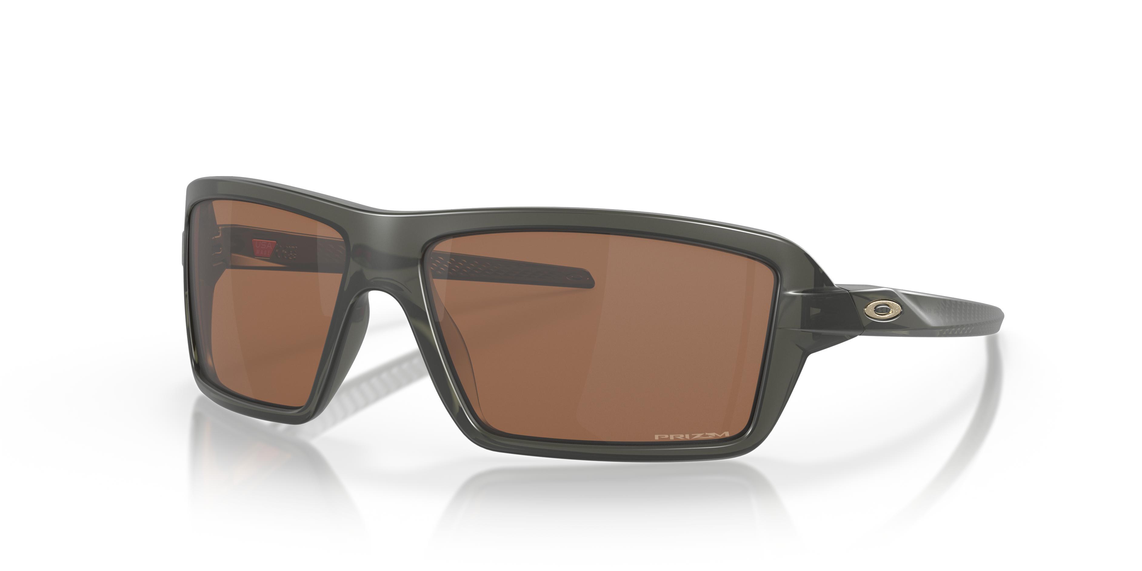 Oakley 63mm Oversize Polarized Rectangular Sunglasses Product Image