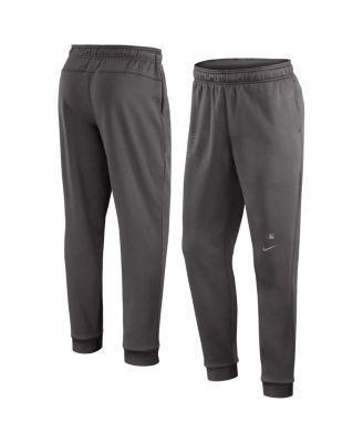 Nike Mens Gray Pittsburgh Pirates Authentic Collection Travel Player Performance Pants Product Image