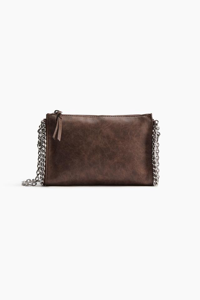 Distressed-Look Crossbody Bag Product Image