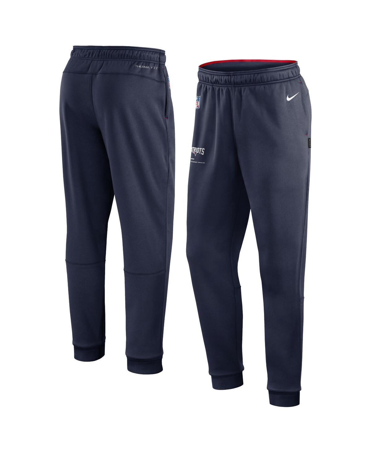 Mens Nike Navy New England Patriots Sideline Logo Performance Pants Product Image