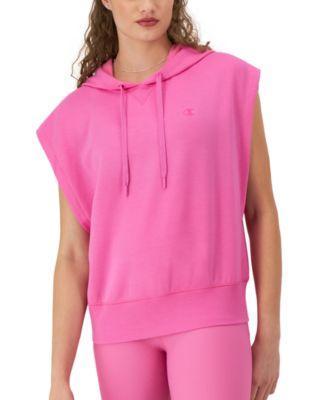 Champion Womens Soft Touch Sleeveless Hoodie Product Image