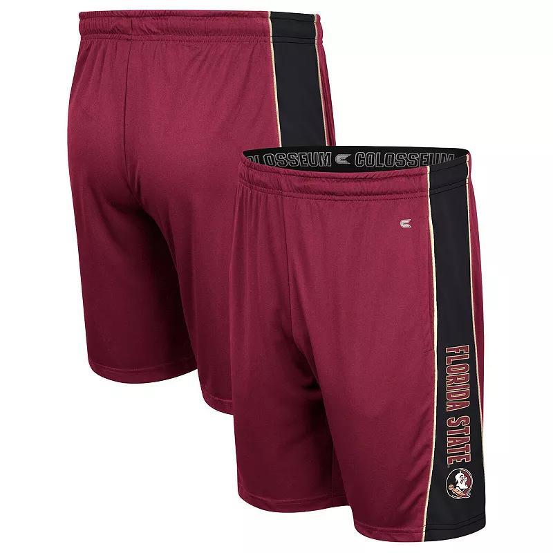 Mens Colosseum Garnet Florida State Seminoles Panel Shorts Product Image