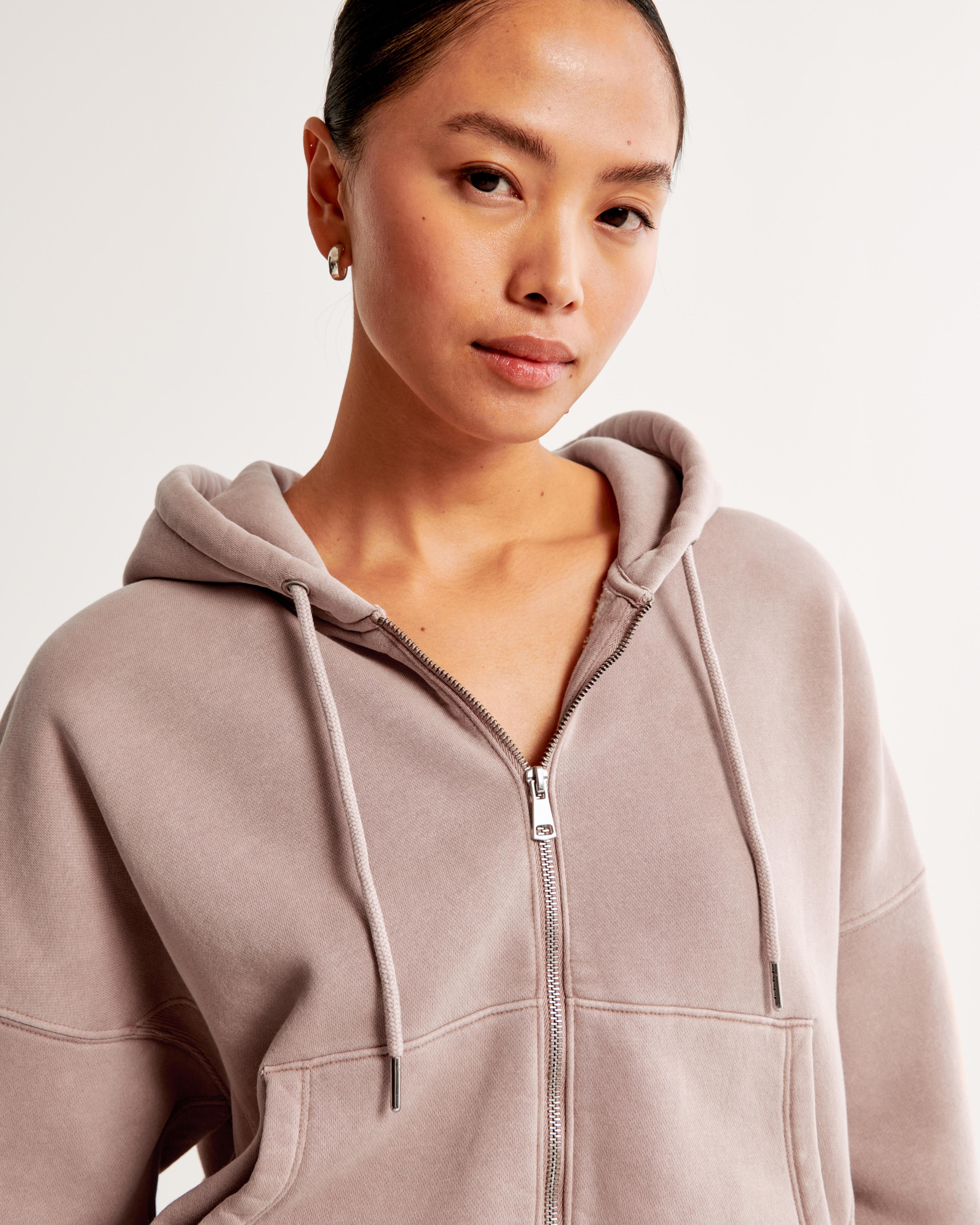 Essential Ribbed Sunday Hooded Full-Zip Product Image