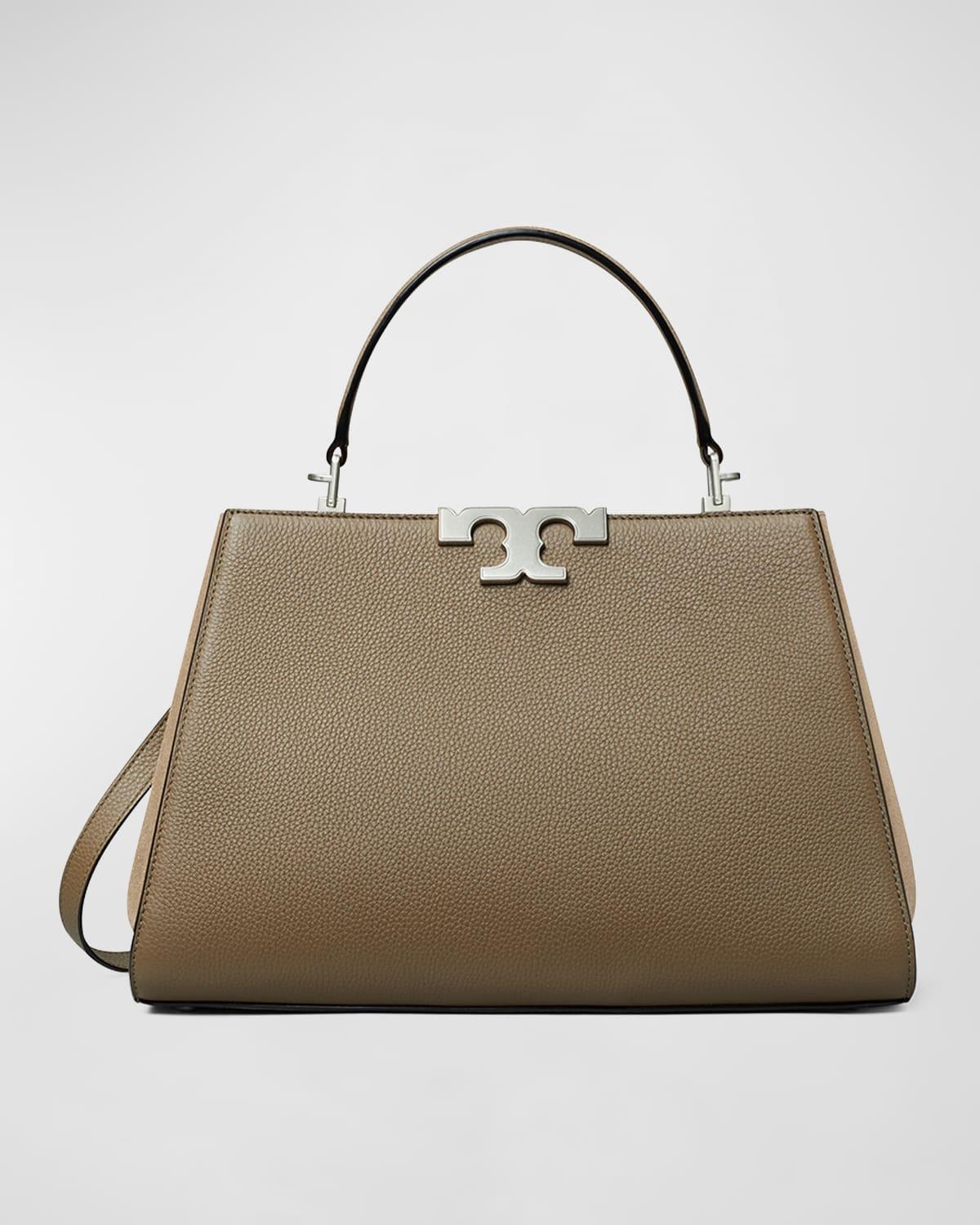 Womens Eleanor Pebbled Leather Satchel Product Image