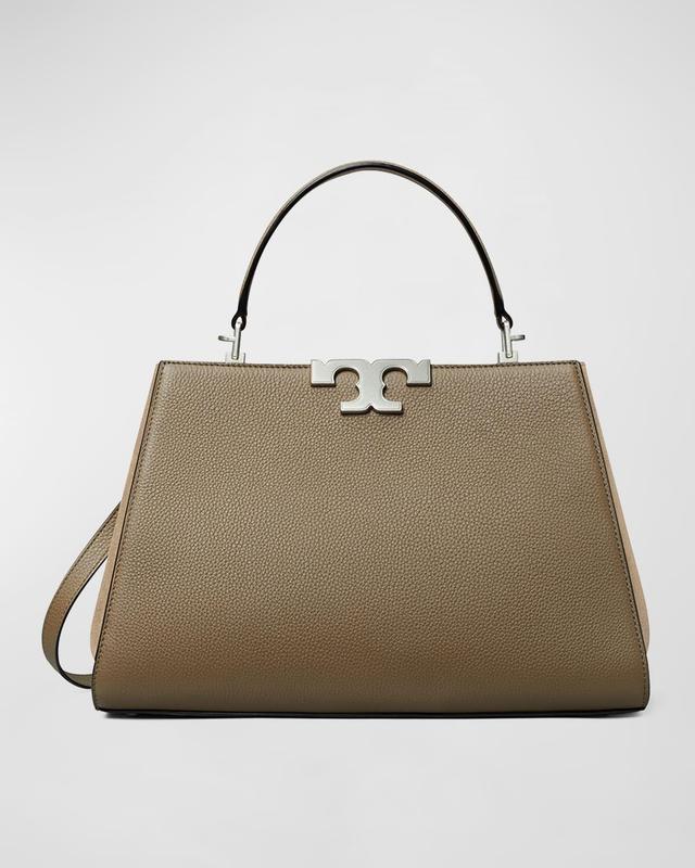 Tory Burch Small Eleanor Pebble Leather Satchel Product Image