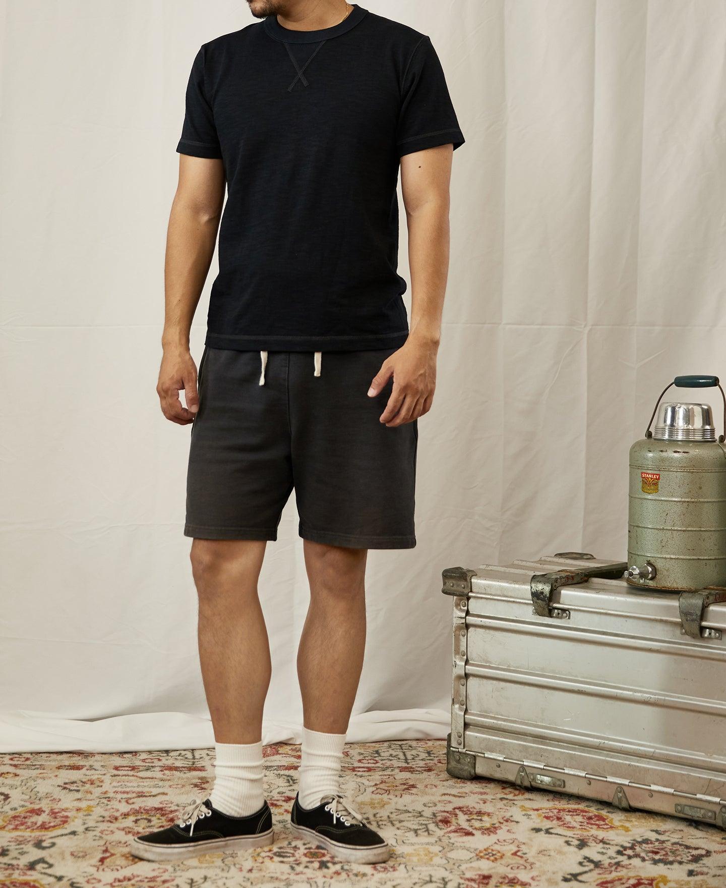 10.5 oz US Cotton Tubular Gusset T-Shirt - Black Product Image