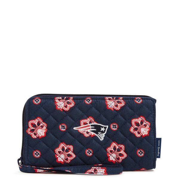 Vera Bradley NFL RFID Front Zip Wristlet Women in New England Patriots Bandana Product Image