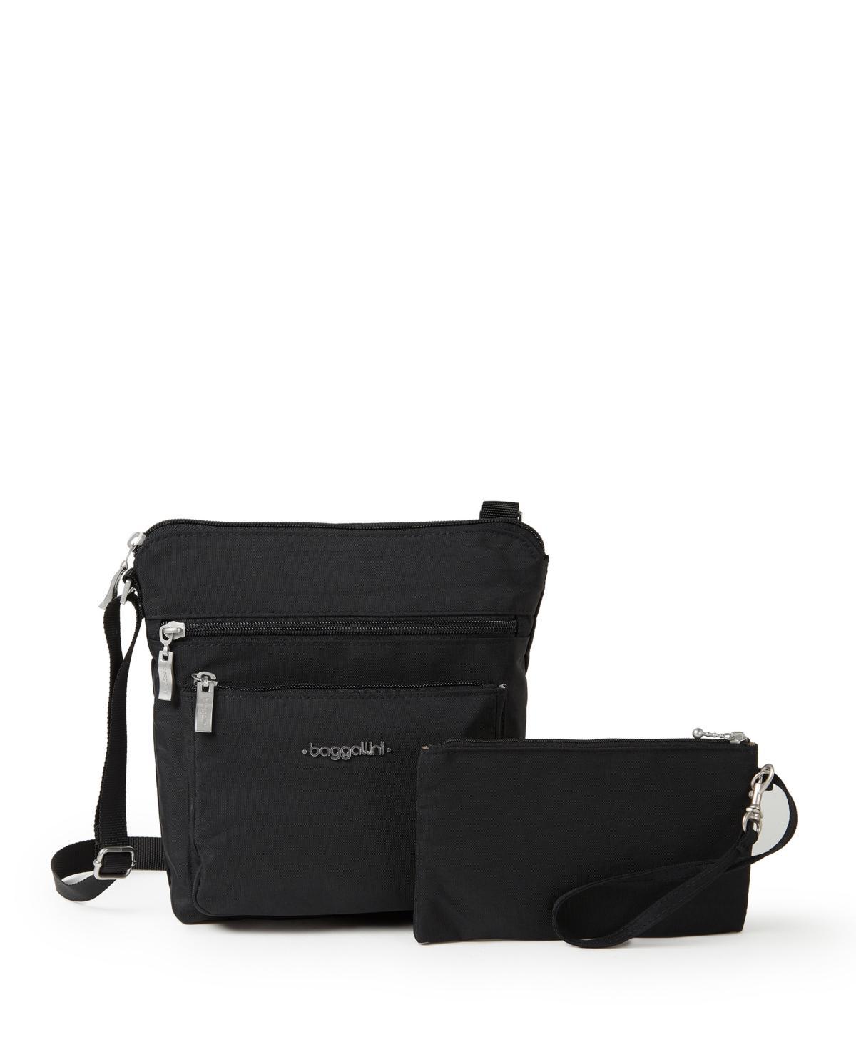 Baggallini Pocket Crossbody Bag with RFID-Blocking Wristlet Product Image