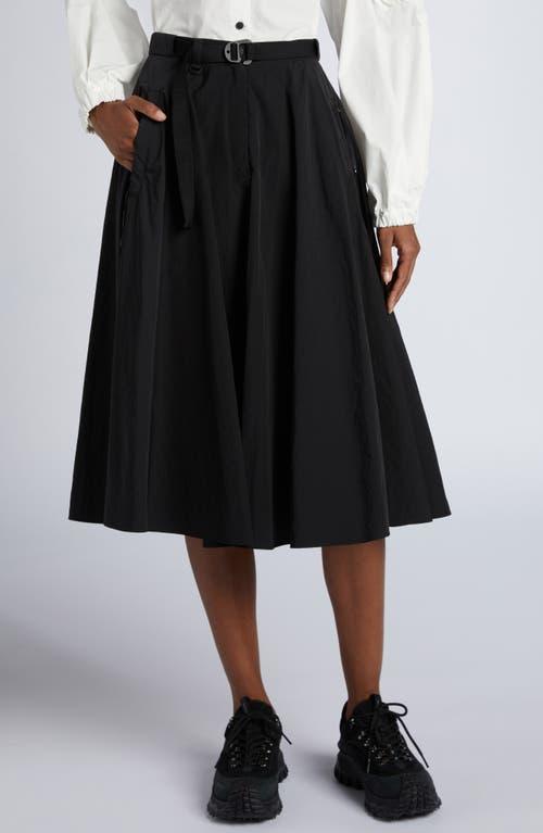 MONCLER Buckle Detailed Skirt In Black Product Image