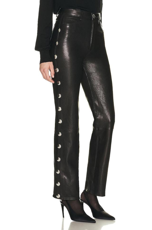 KHAITE Danielle Leather Stud Pant Product Image