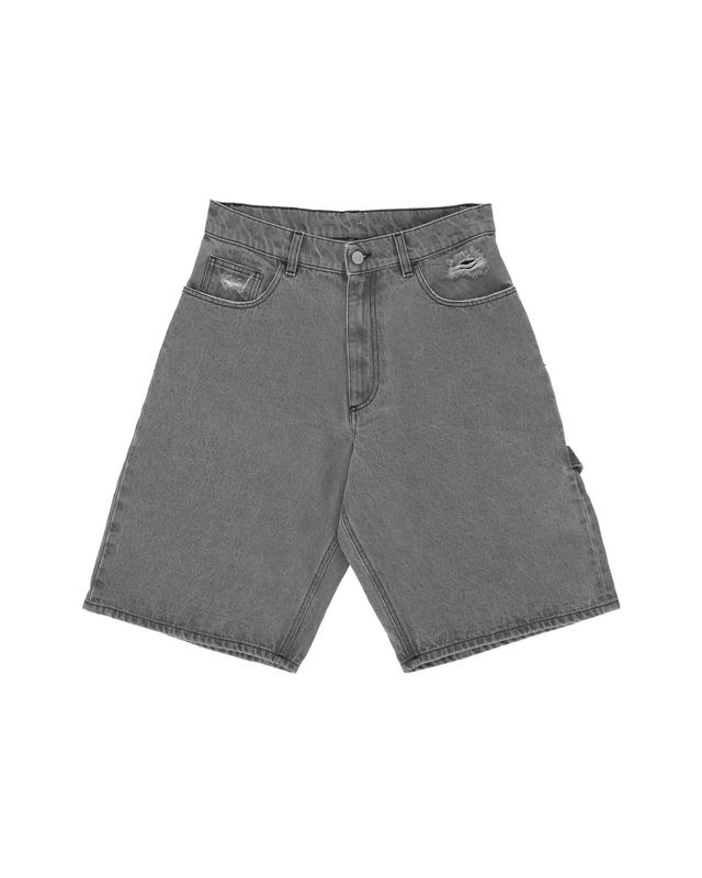 1017 ALYX 9SM | DISTRESSED CARPENTER SHORTS WITH BUCKLE | Pants Product Image