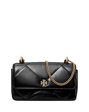 Tory Burch Kira Diamond Quilted Leather Mini Flap Bag Product Image