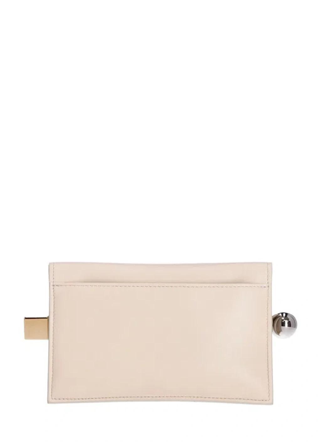 JACQUEMUS Women's La Petite Pochette Rond C In Lghtivory Product Image