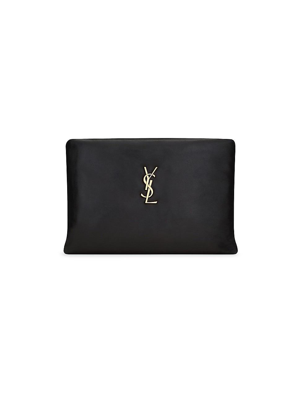 Womens Calypso Small Pouch In Lambskin Product Image