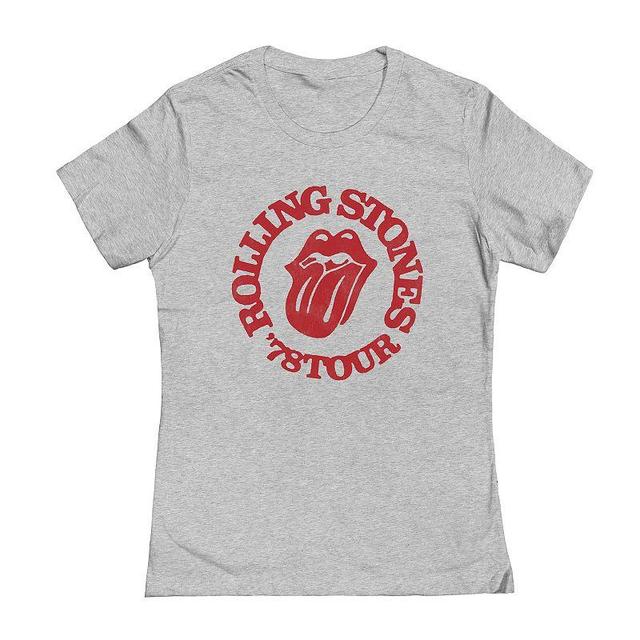 Juniors Rolling Stones 78 Tour Graphic Tee, Girls Product Image