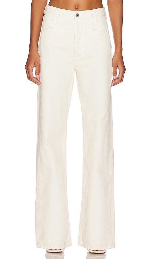 Citizens of Humanity Gaucho Trouser in Ivory Product Image