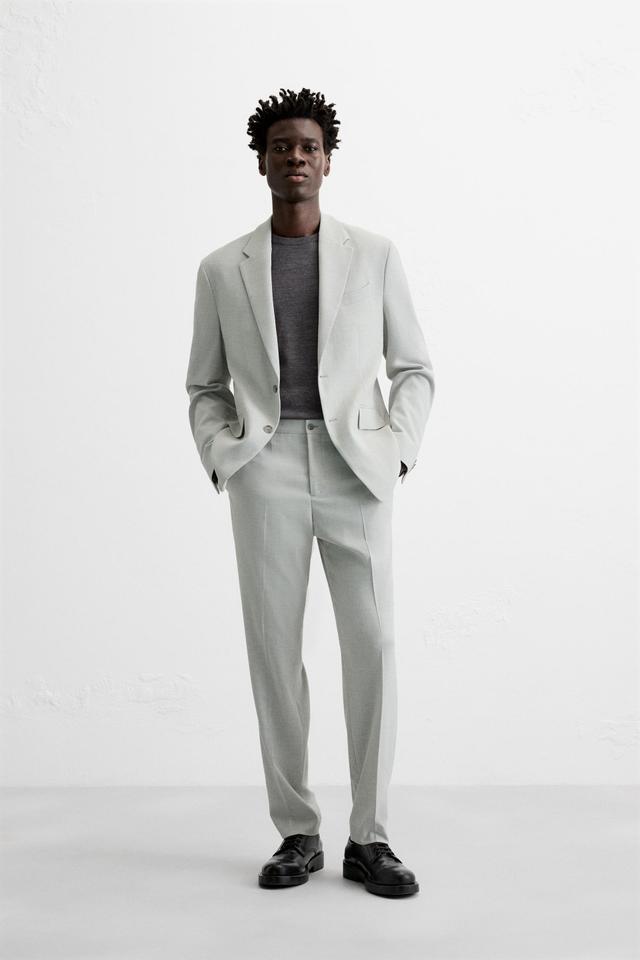 TEXTURED SUIT JACKET Product Image