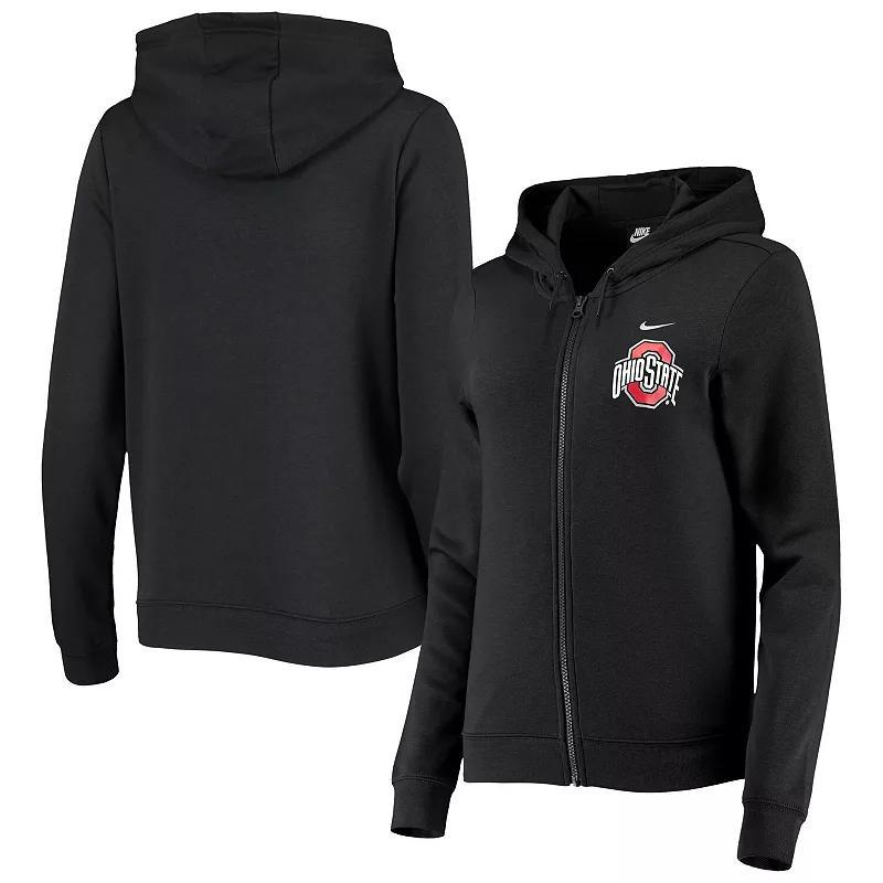 Womens Nike Ohio State Buckeyes Varsity Fleece Full-Zip Hoodie Product Image