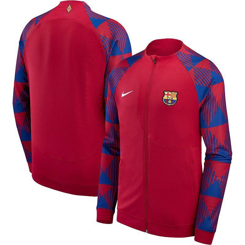 Mens Nike Red Barcelona 2023/24 Academy Pro Anthem Raglan Performance Full-Zip Jacket Product Image