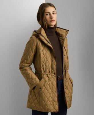 Women's Hooded Quilted Coat Product Image