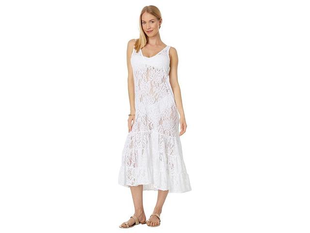 Lilly Pulitzer Finnley Lace Cover-Up (Resort Paradise Found Lace) Women's Swimwear Product Image