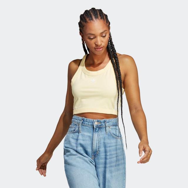 adidas Originals Adicolor Classics 3-Stripes Crop Tank Product Image