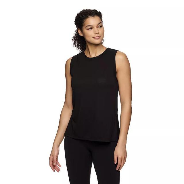 Womens Gaiam Restore Rib Mix Stretch Tank Top Product Image