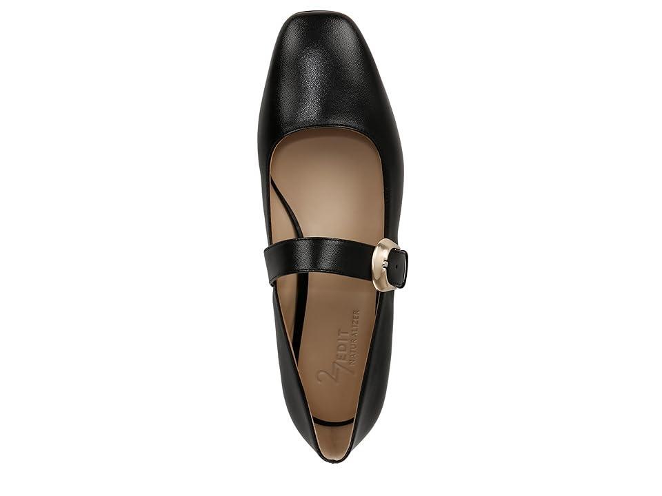 Naturalizer 27 EDIT Carter Leather Buckle Detail Mary Jane Flats Product Image