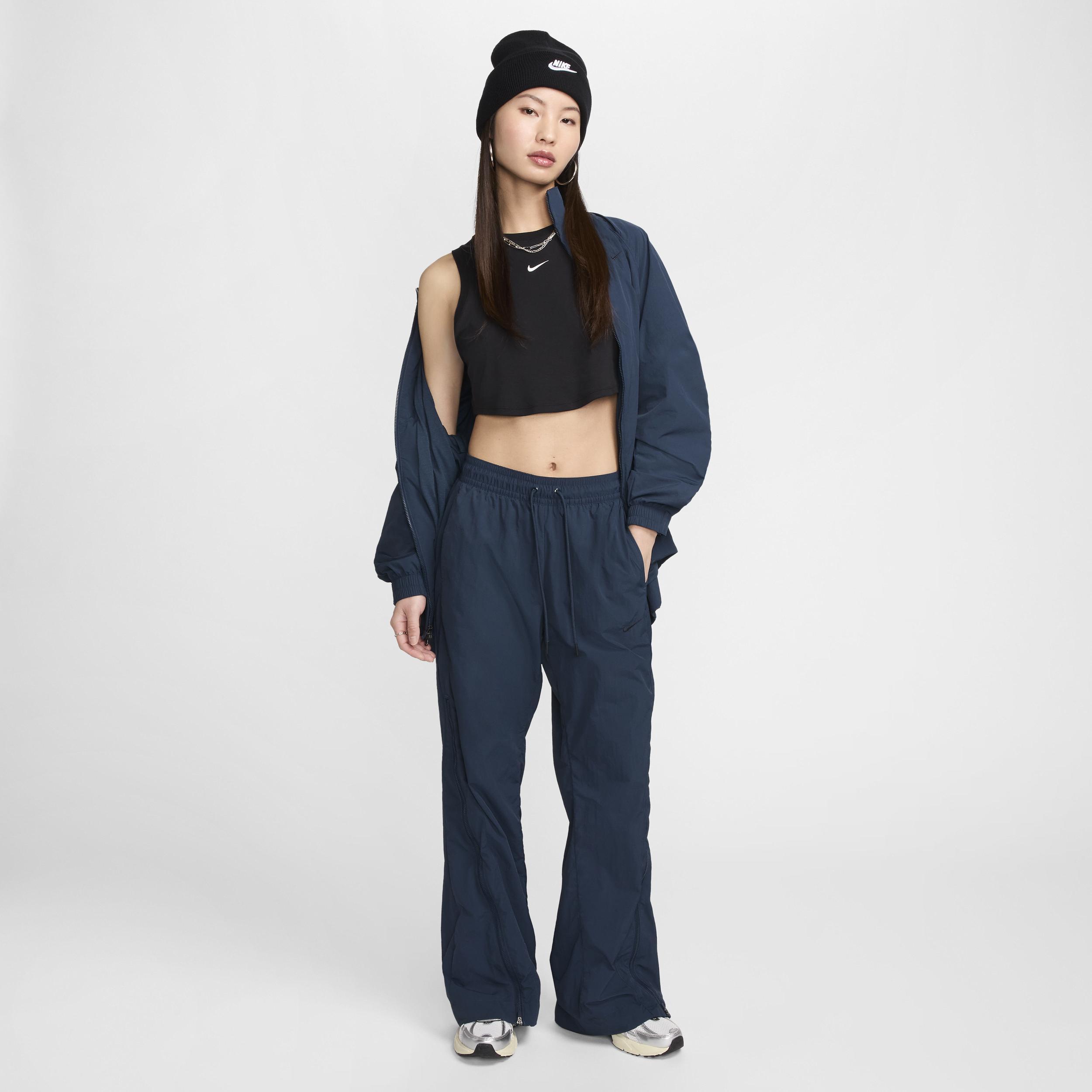 Women's Nike Sportswear Collection Mid-Rise Repel Zip Pants Product Image