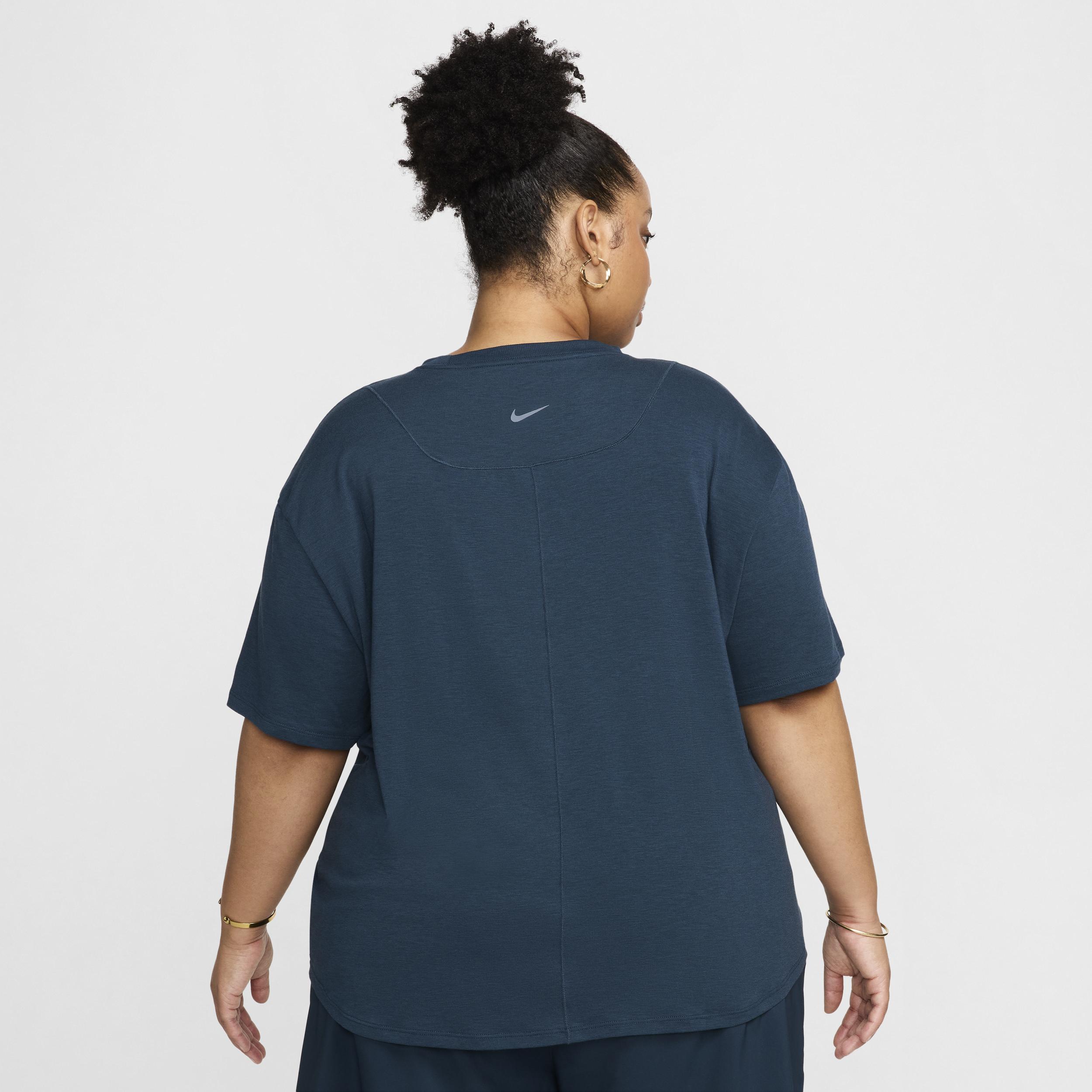 Nike Women's One Relaxed Dri-FIT Short-Sleeve Top (Plus Size) Product Image