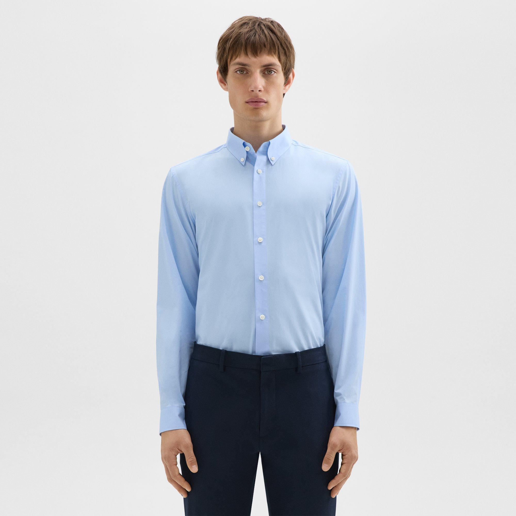 Cotton Hugh Shirt | Theory Product Image