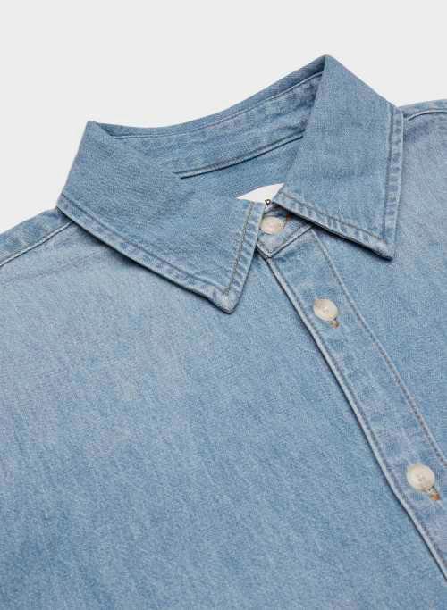 the 90s classic denim shirt Product Image