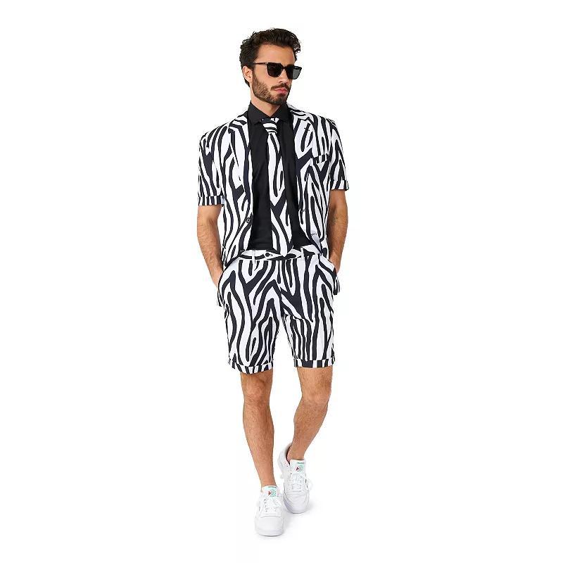 Mens OppoSuits Zebra Suit Product Image