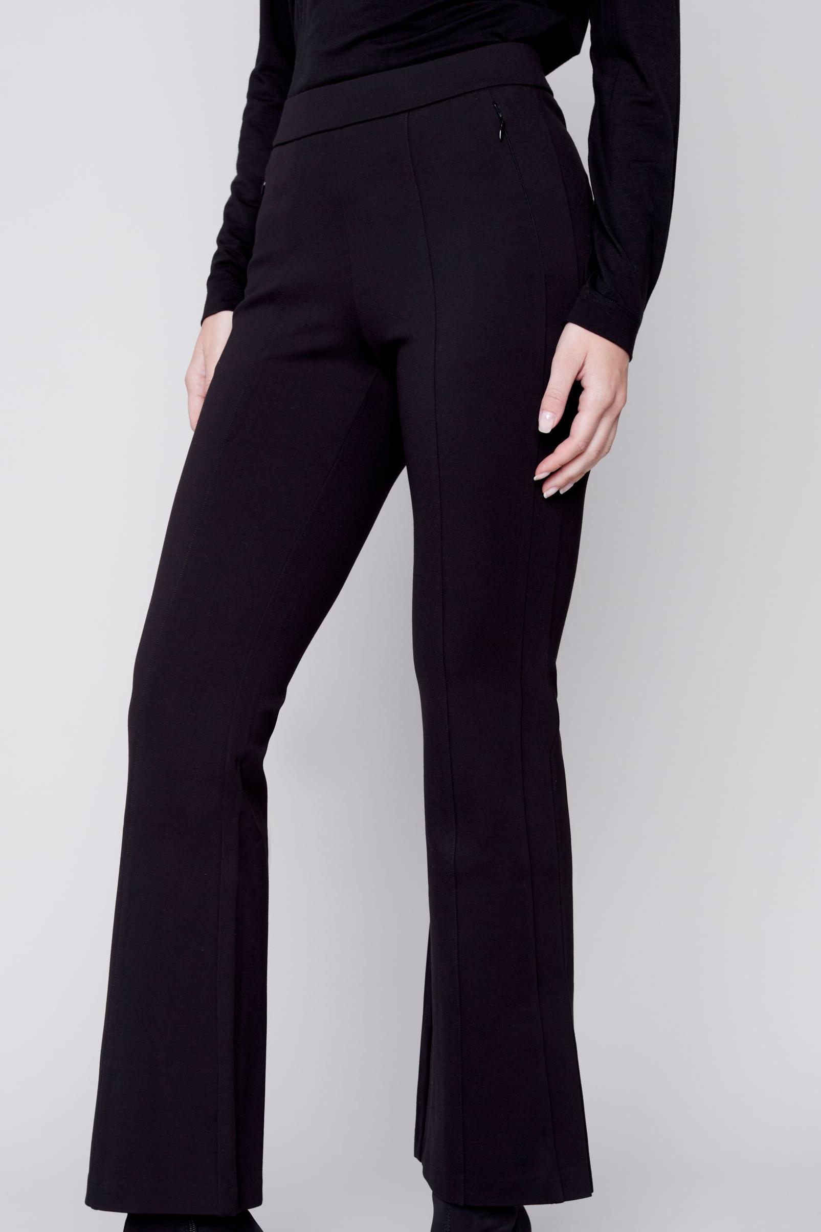 Flared knit pant Product Image