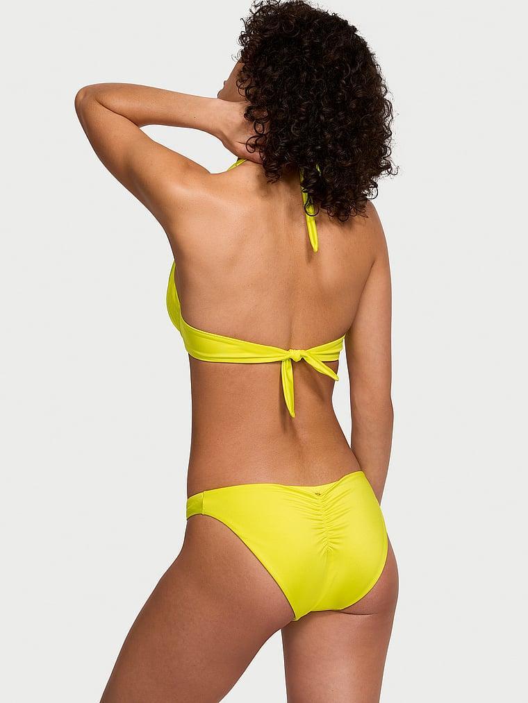 Knotted High-Leg Bikini Bottom Product Image