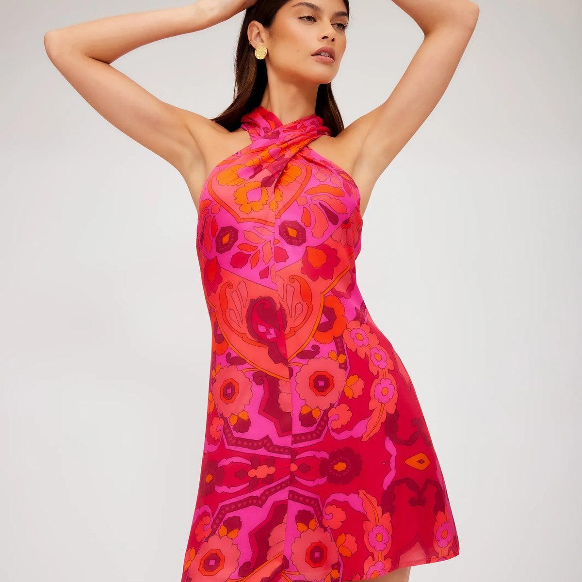 Ivy Mini Dress in Print Product Image