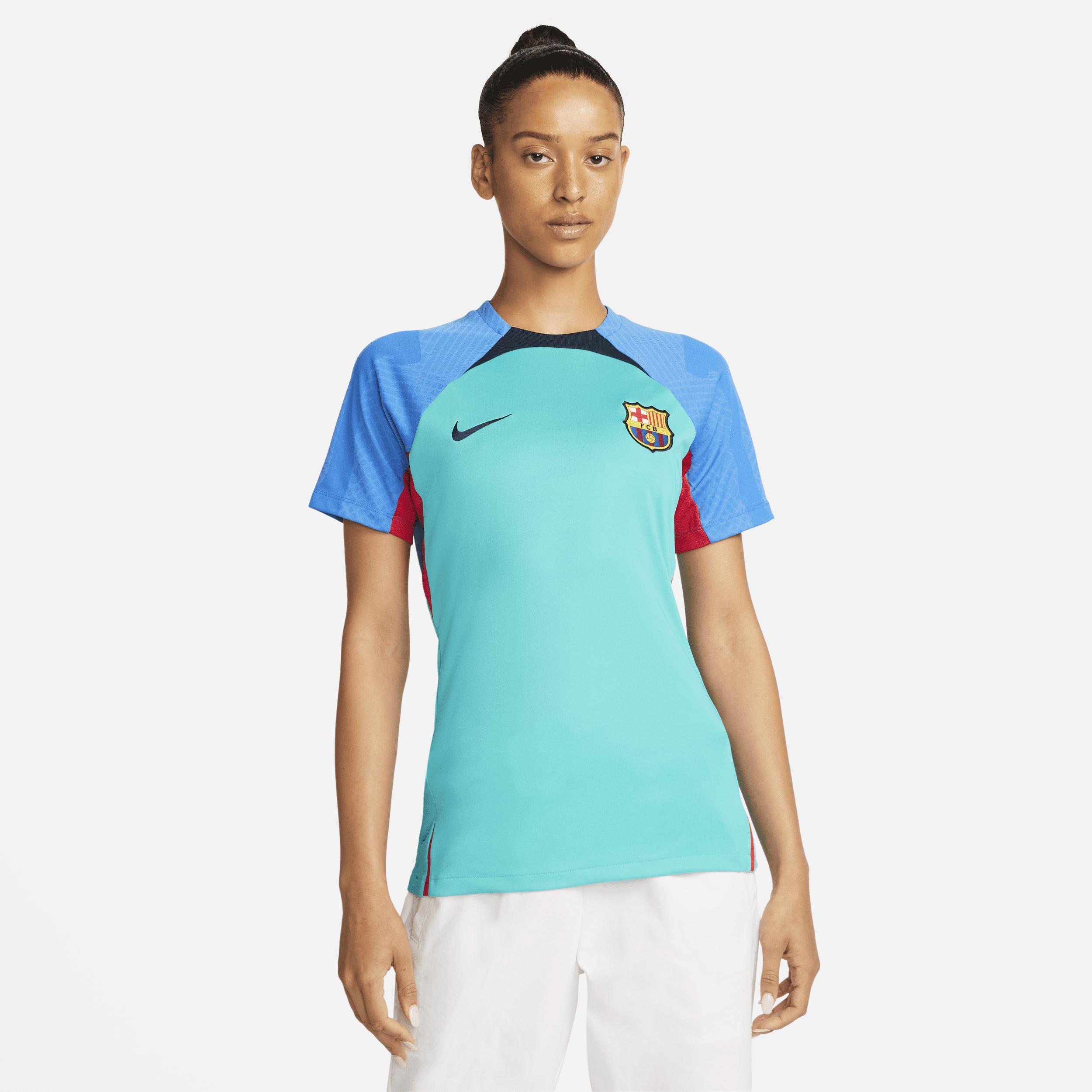 Womens Nike Turquoise Barcelona 2022/23 Strike Performance Top Product Image