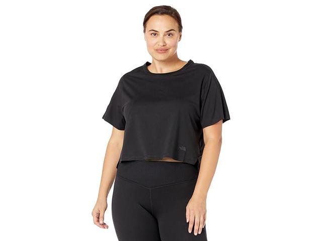 The North Face Plus Size Ea Dawndream Relaxed Short Sleeve (TNF ) Women's Clothing Product Image