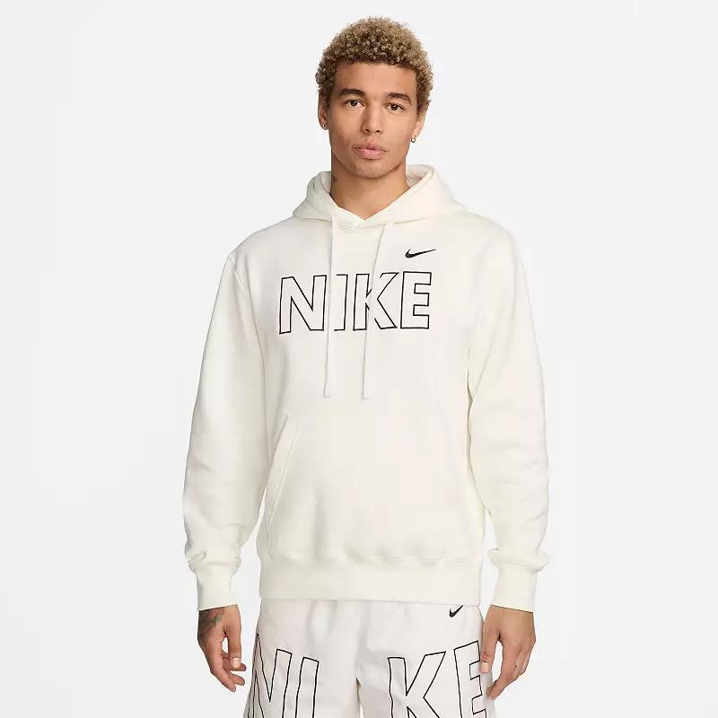 Big & Tall Nike Sportswear Club Fleece Brand Outline Pullover Hoodie, Mens Green Product Image