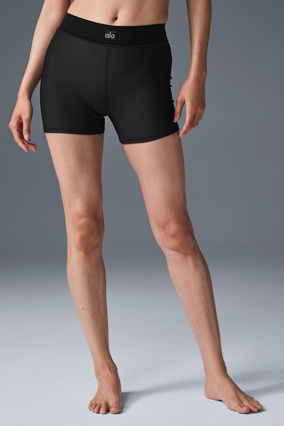 Airlift High-Waist Line Up Short - Black Female Product Image