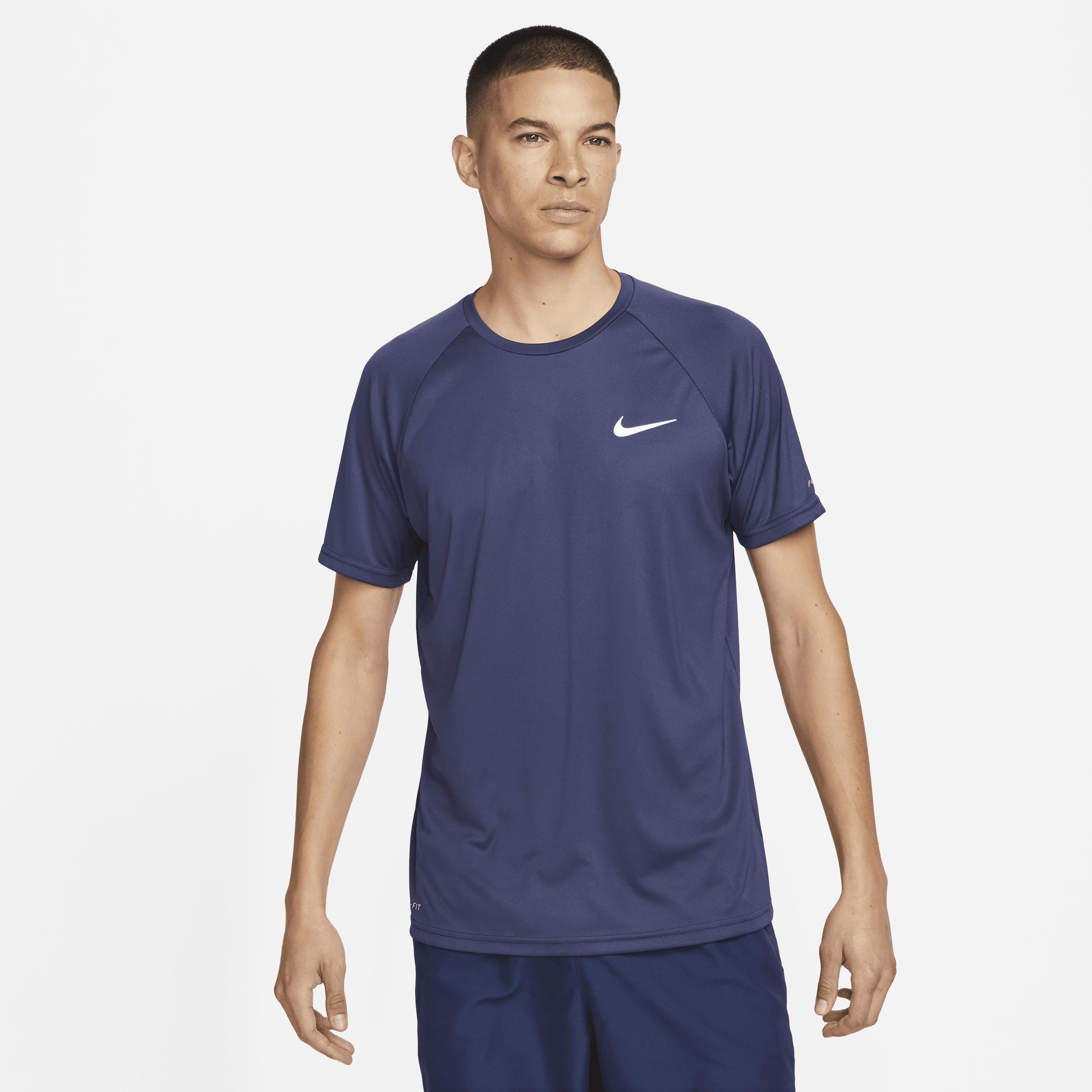 Nike Men's Essential Short-Sleeve Hydroguard Swim Shirt Product Image