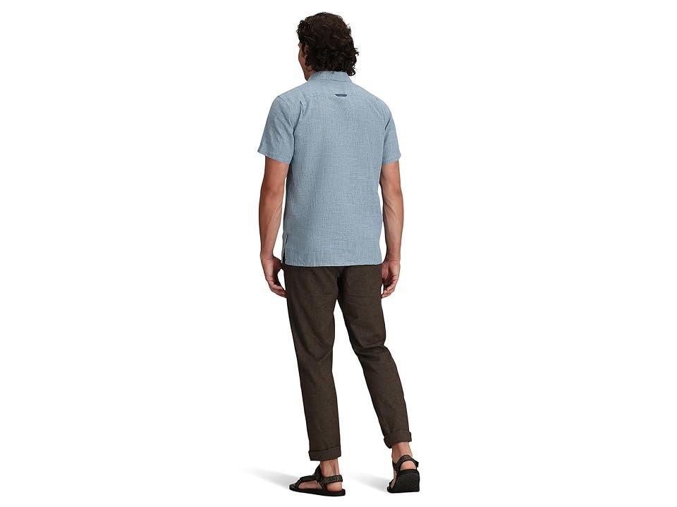 Royal Robbins Hempline Spaced Short Sleeve (Mountain Spring) Men's Clothing Product Image